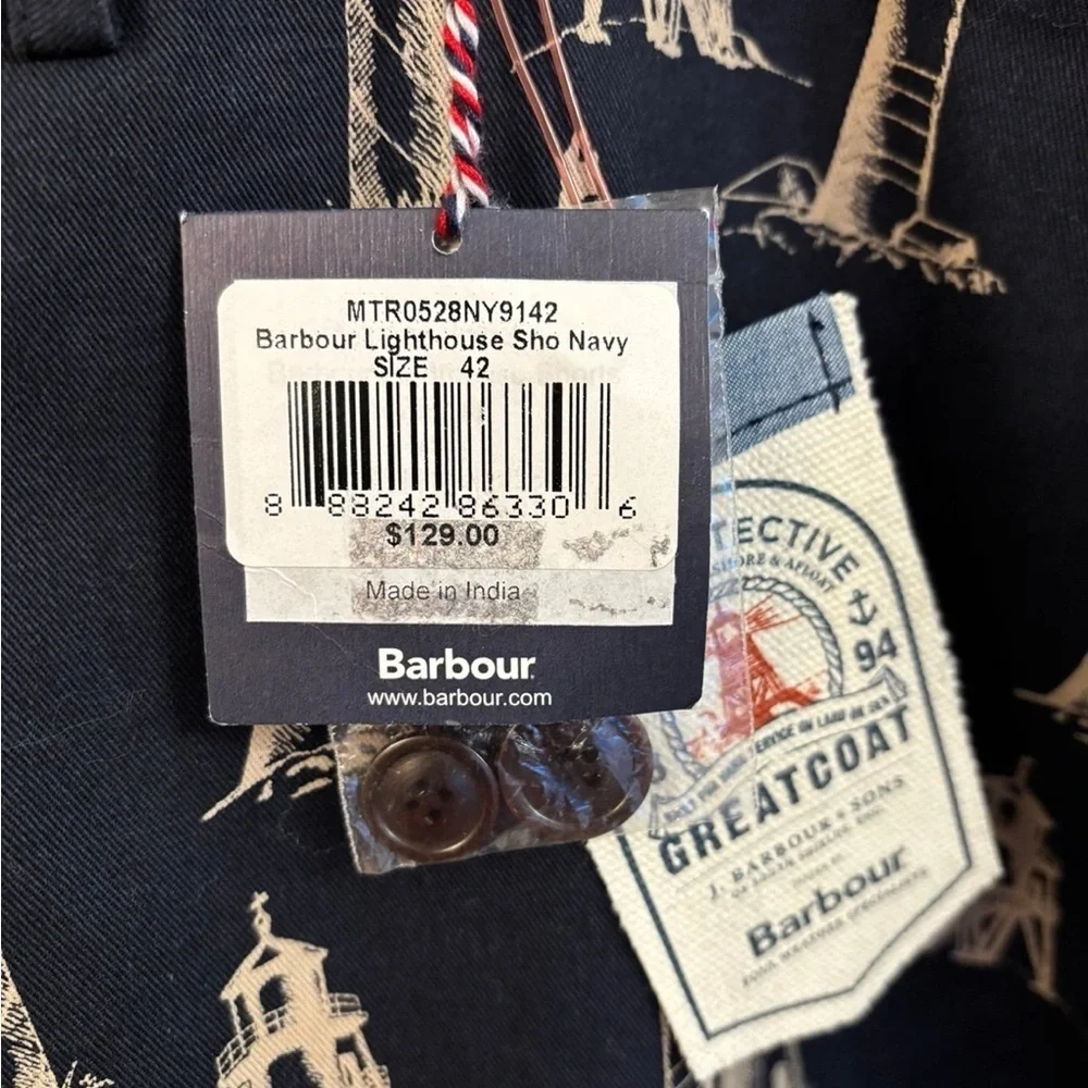 Barbour new tags